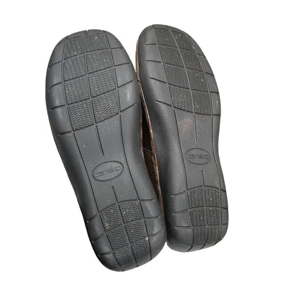 Dansko Slip On Leather Loafer Mens 11.5-12 EU 45 Brownm Comfort Casual Shoe - Picture 8 of 10